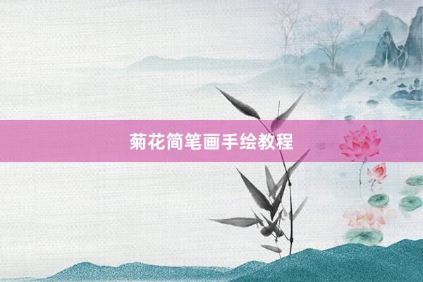 菊花简笔画手绘教程